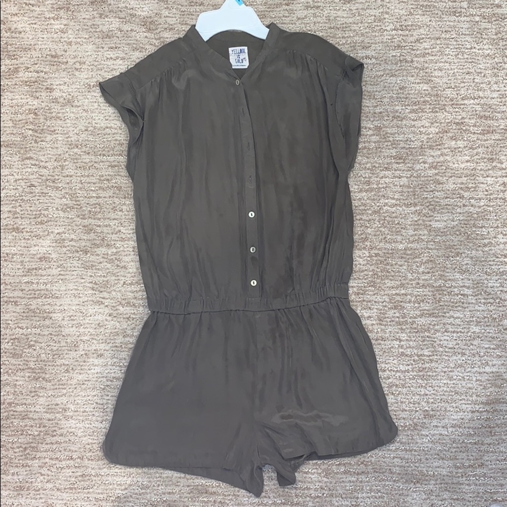 Hunger green romper